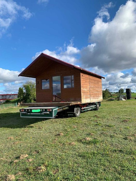 Domek drewniany ocieplony okazja!