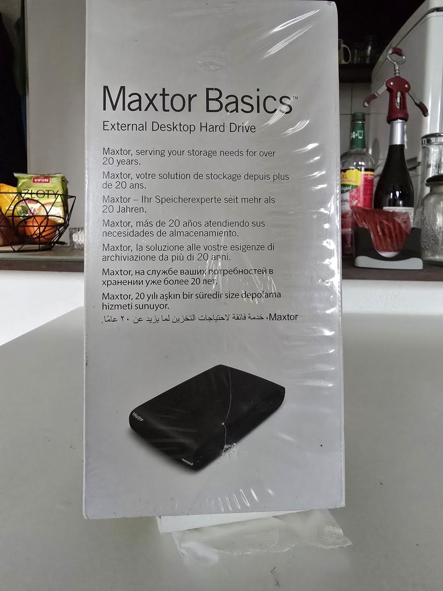 Zewnętrzny dysk twardy do komputera stacjonarnego 1TB Maxtor Basics