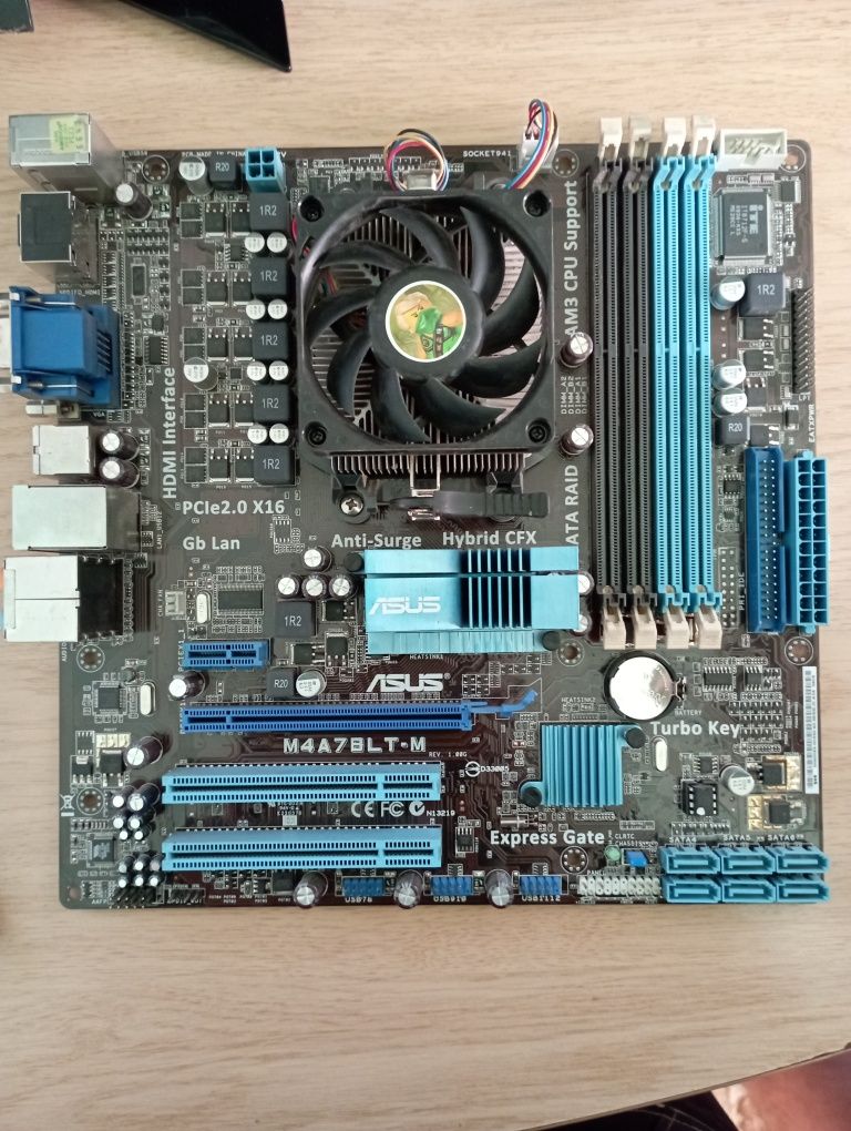 Материнська плата AM3s Athlon x2 250