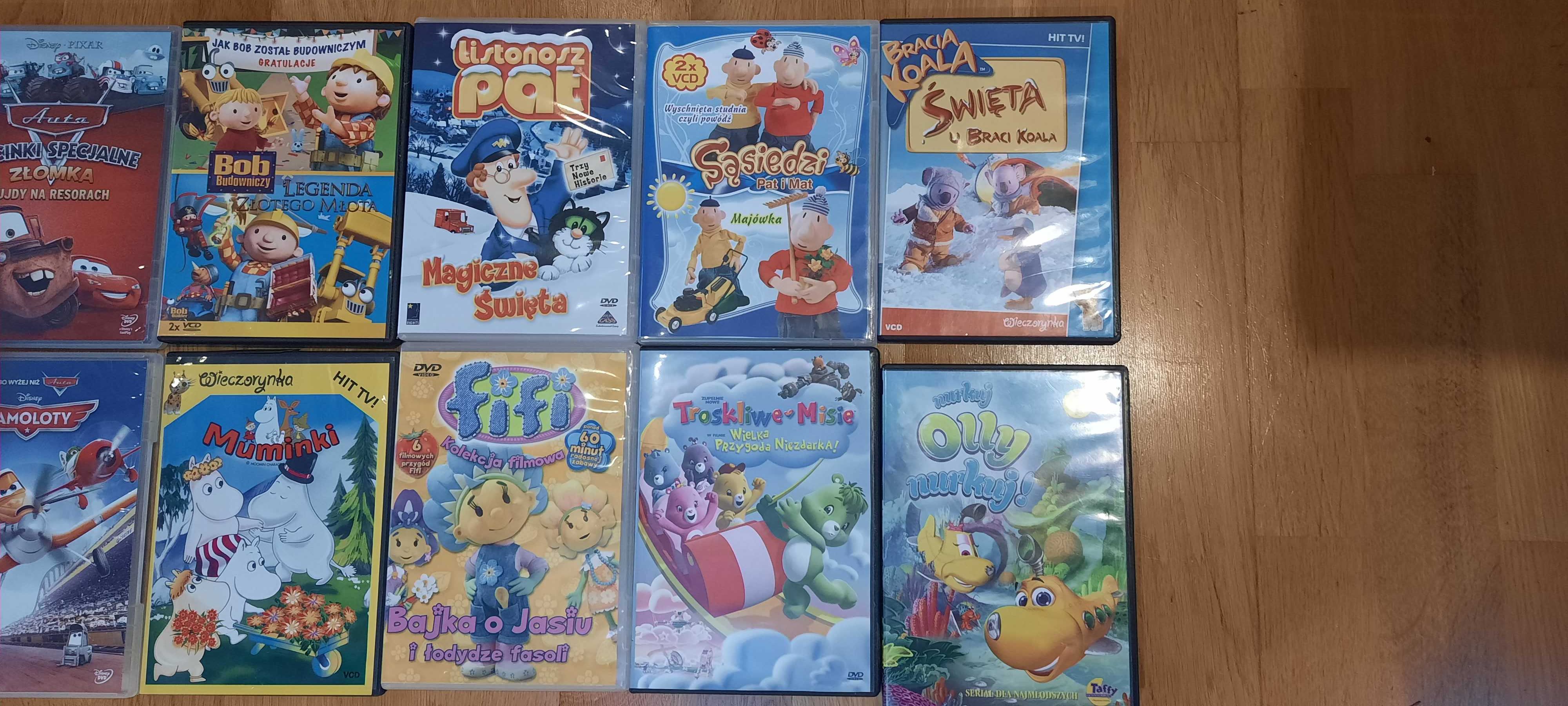Płyty dvd z bajkami dla dzieci
