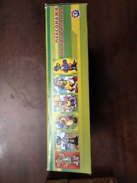 Кубики детские 2 в 1 серия "Сказки", для детей 5+, ГОСТ