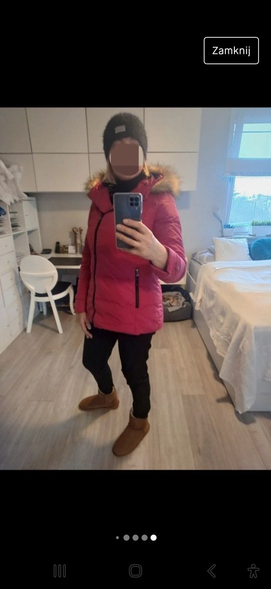 Kurtka puchowa Monnari Fuksja XL 42