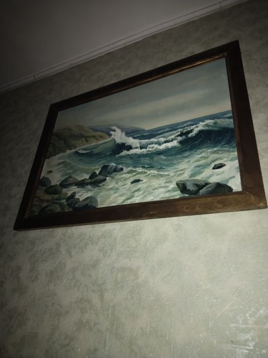 Картина ручної роботи, Крим, море