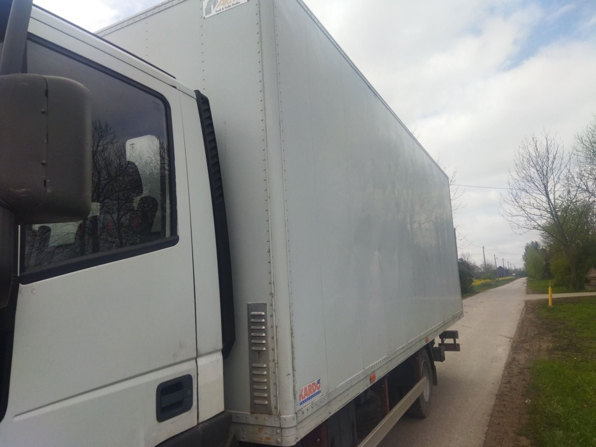 Kontener Zabudowa Winda Iveco Daily Eurocargo Renault Midlum Atego mas