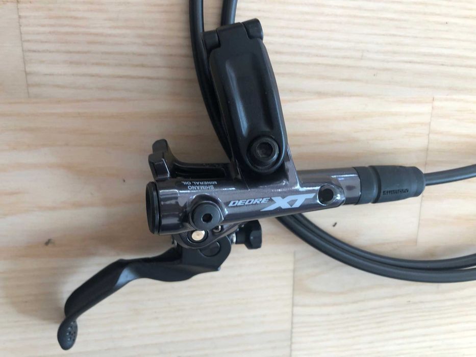 Hamulce tarczowe Shimano Deore XT 4 Tłoki BL-M8100 BRM8120 enduro emtb