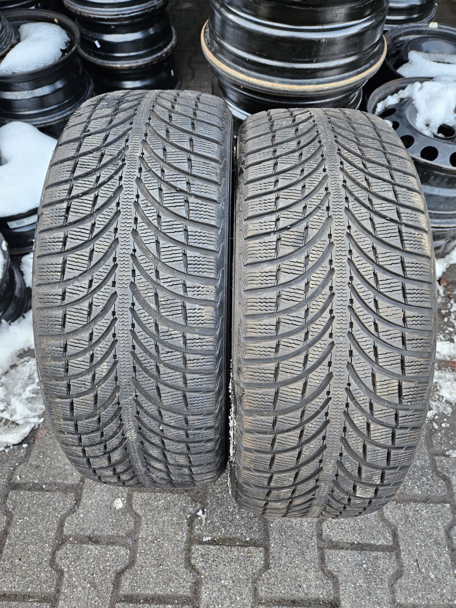 2szt 245/45/20 Michelin 6mm dot3019r ZIMA