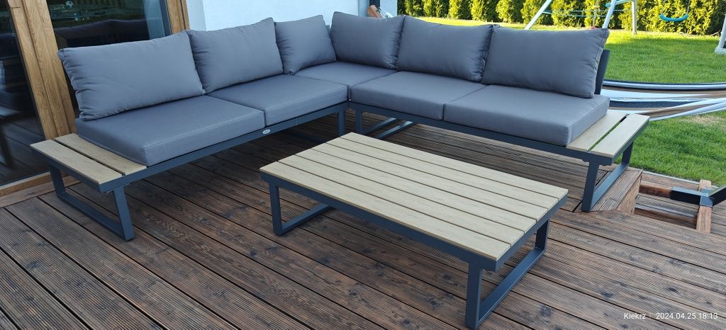 Narożnik wypoczynkowy Emerson Focus Garden na ogród taras sofa 220x220