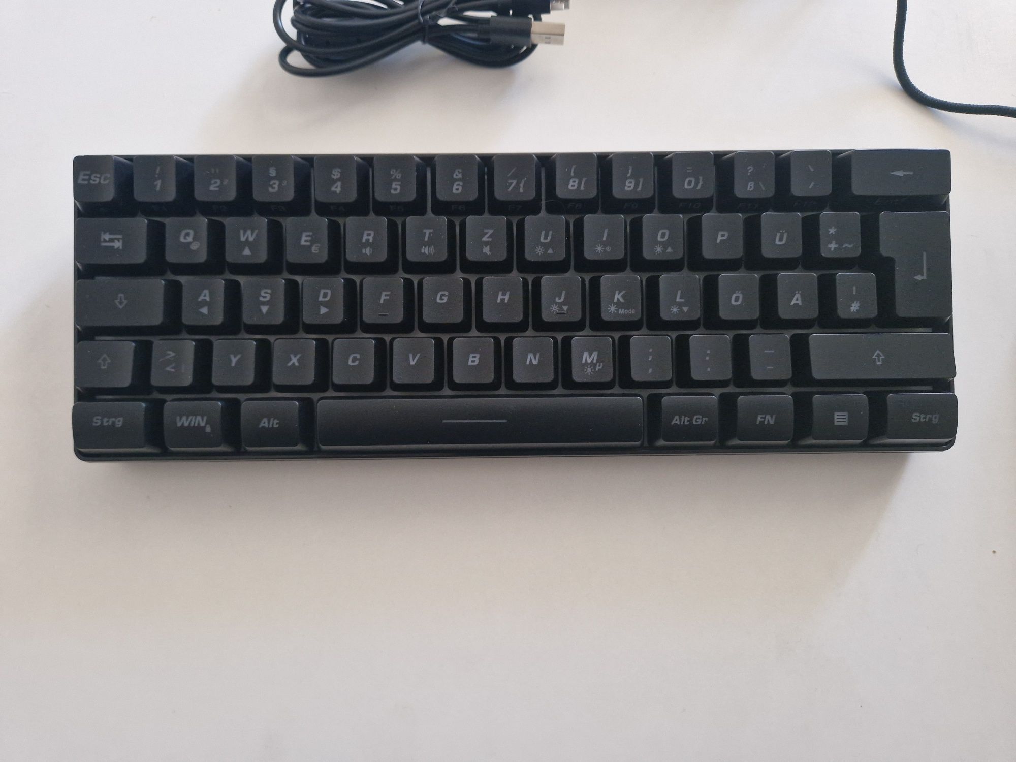 Zestaw klawiatura i mysz dla graczy RedThunder K62 DE