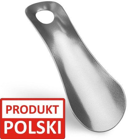 Mała Metalowa Łyżka do Butów 12 cm PRODUKT POLSKI Przenośna Wytrzymała