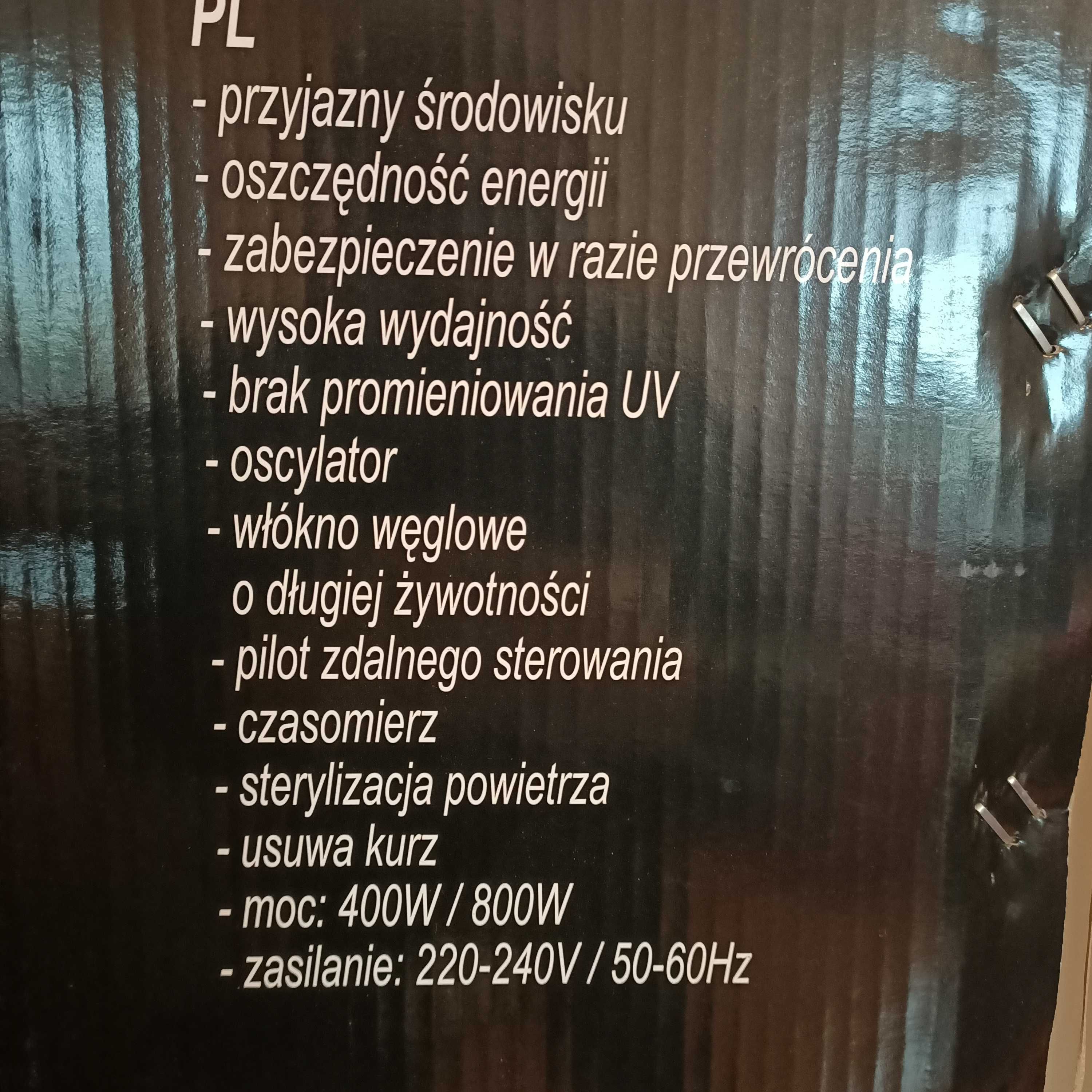 Grzejnik wolnostojący na podczerwień z promieniami Infra red