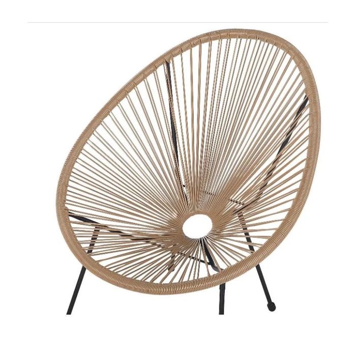 Nowy Zestaw mebli ogrodowych Acapulco 2 krzesła + stolik BEŻ