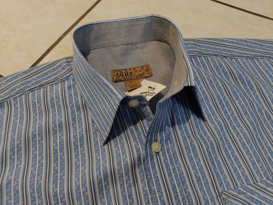 PRONTO UOMO - NOWA! z Metkami Koszula Męska rozmiar L