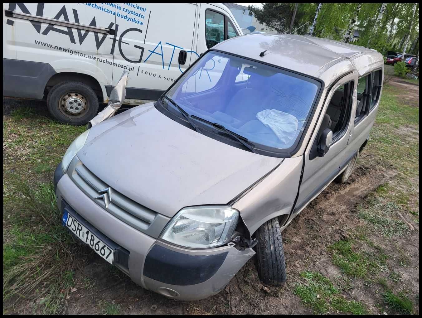 Citroen Berlingo Peugeot Partner lift 2007, 1.6 HDI 66 kw czesci ,