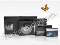 Przegrywanie kaset VHS BETACAM HDCAM XDCAM UMATIC miniDV DVCAM 8mm itp