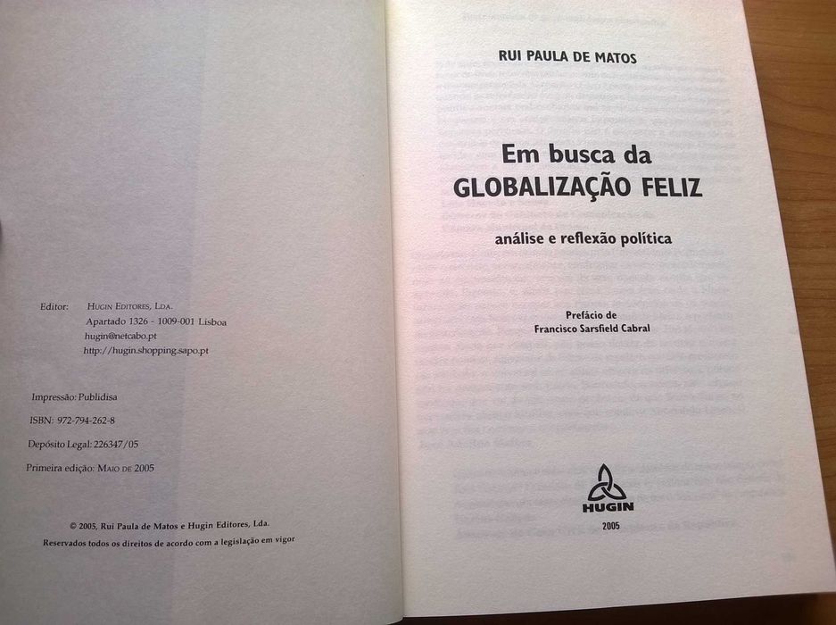 Em Busca da Globalização Feliz - Rui Paula de Matos