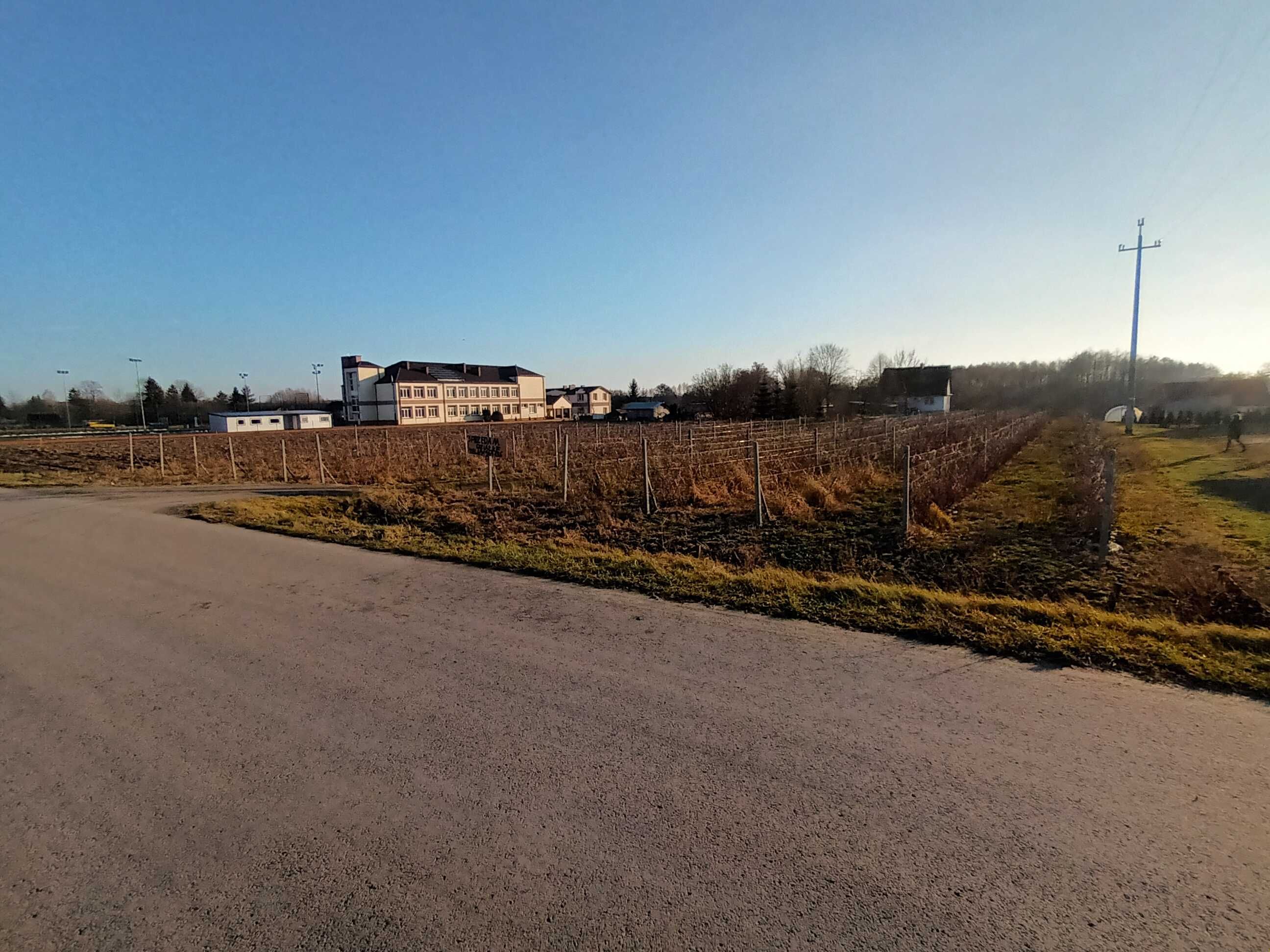działka budowlana 20a Krupe uzbrojona