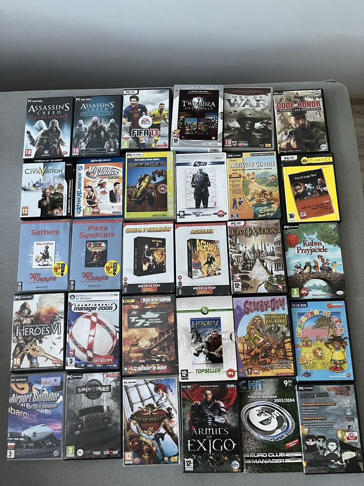 80 gier na Komputer Pc