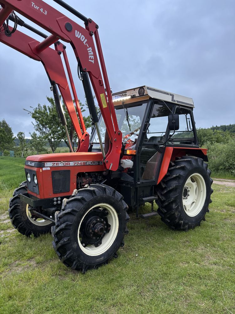 Zetor 7745 z rewersem ,,niecałe 2000 mtg”