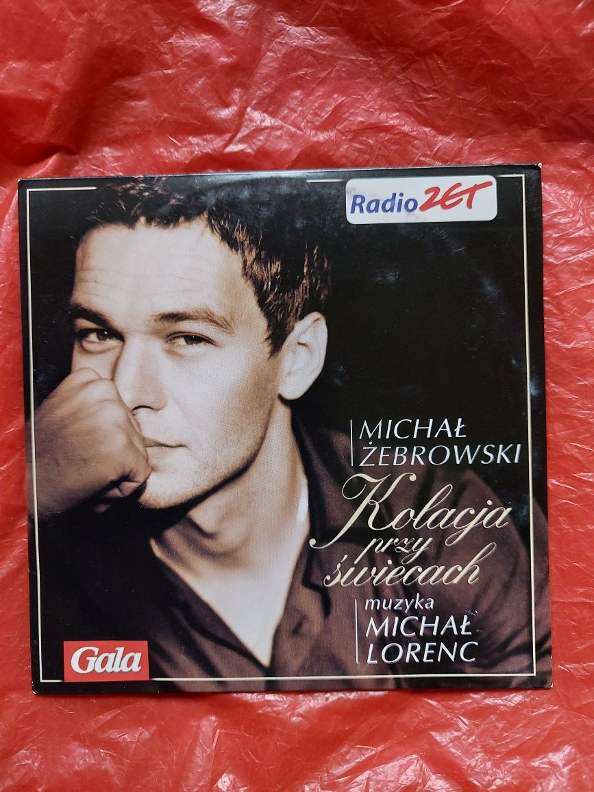 Płyta CD Kolacja przy świecach Michał Żebrowski 2002r