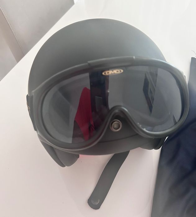 Capacete AMD vintage