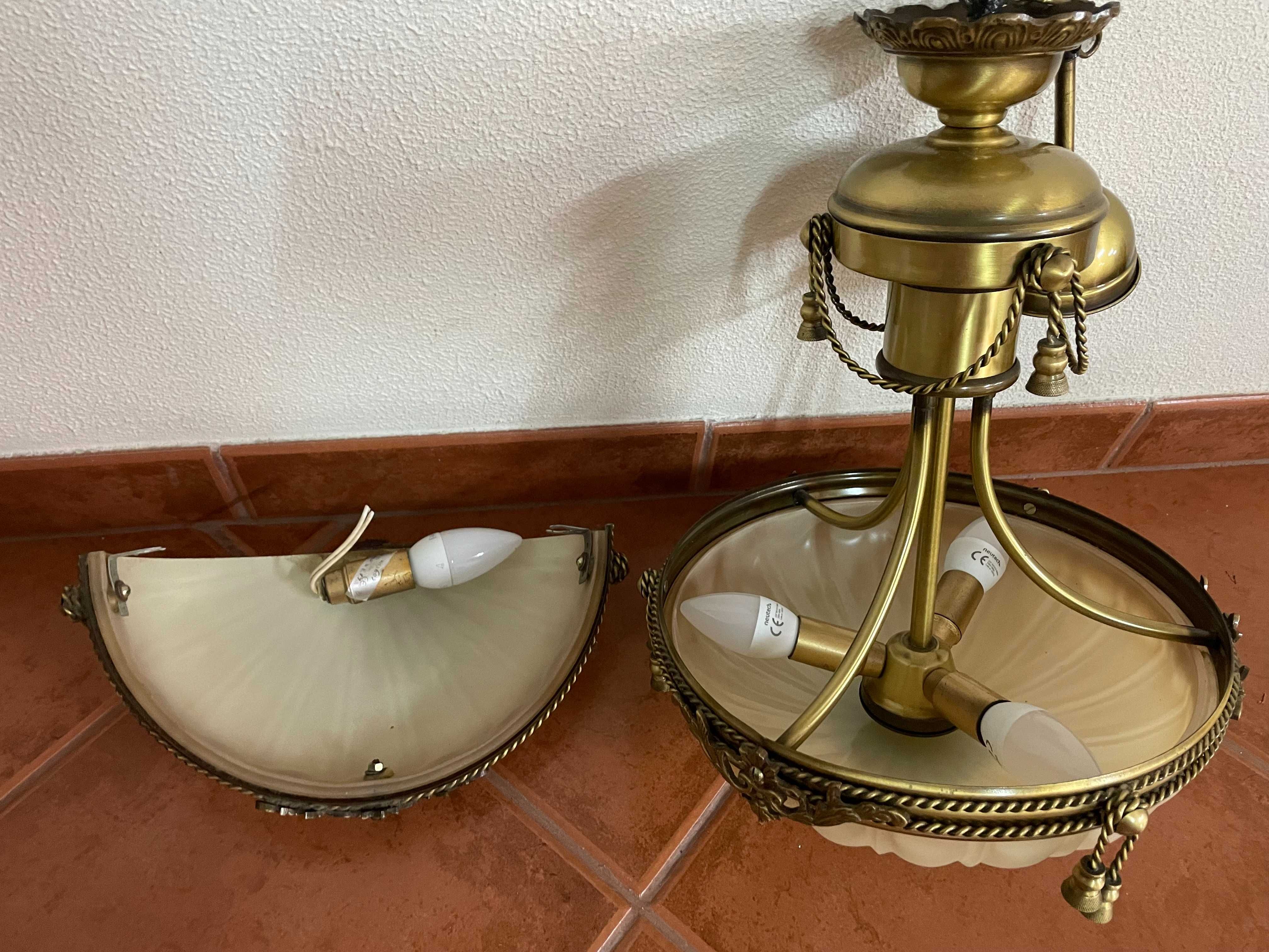 Candeeiros de teto e de parede - sala/corredor/hall