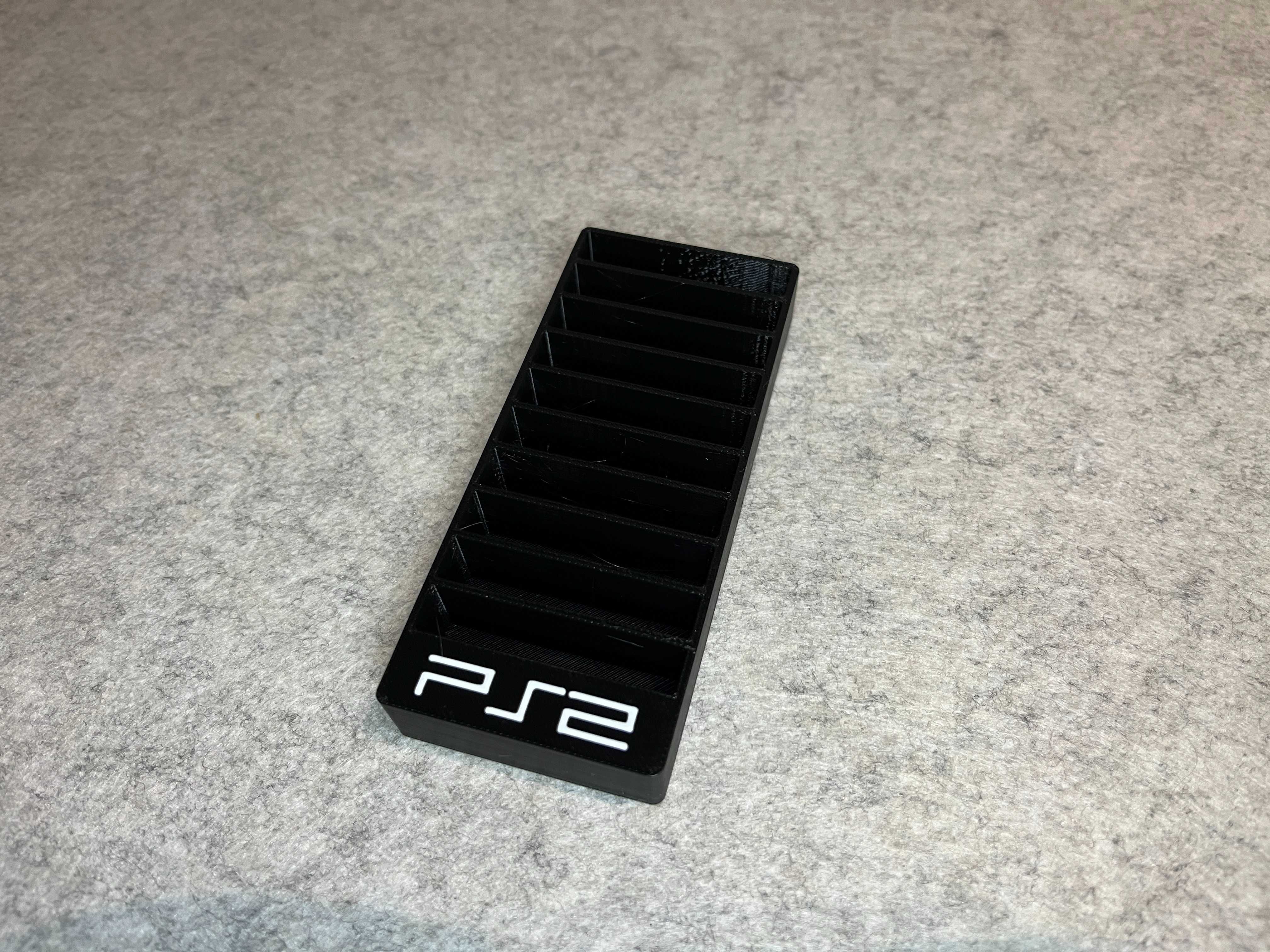 Stojak podstawka na 10 kart pamieci PlayStation 2 (PS2 Memory Card)