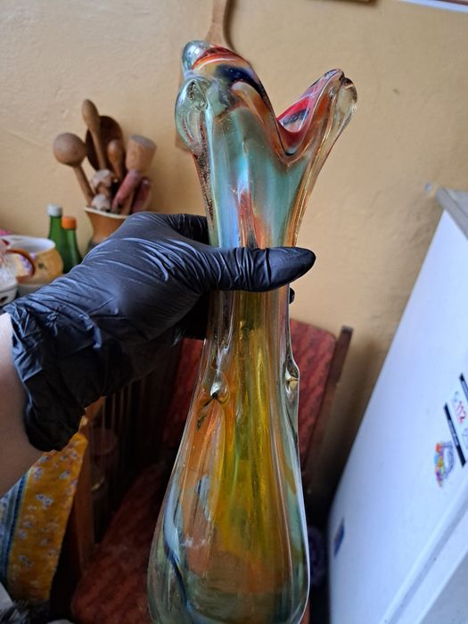 Flakon wazon PRL vintage