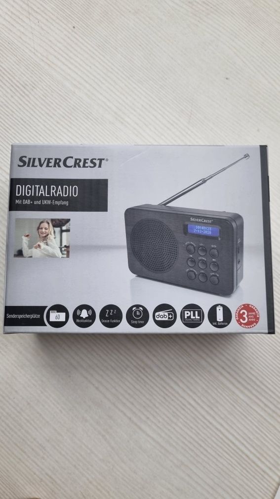 Портативний радіоприймач SilverCrest SDR 1.5 A1.