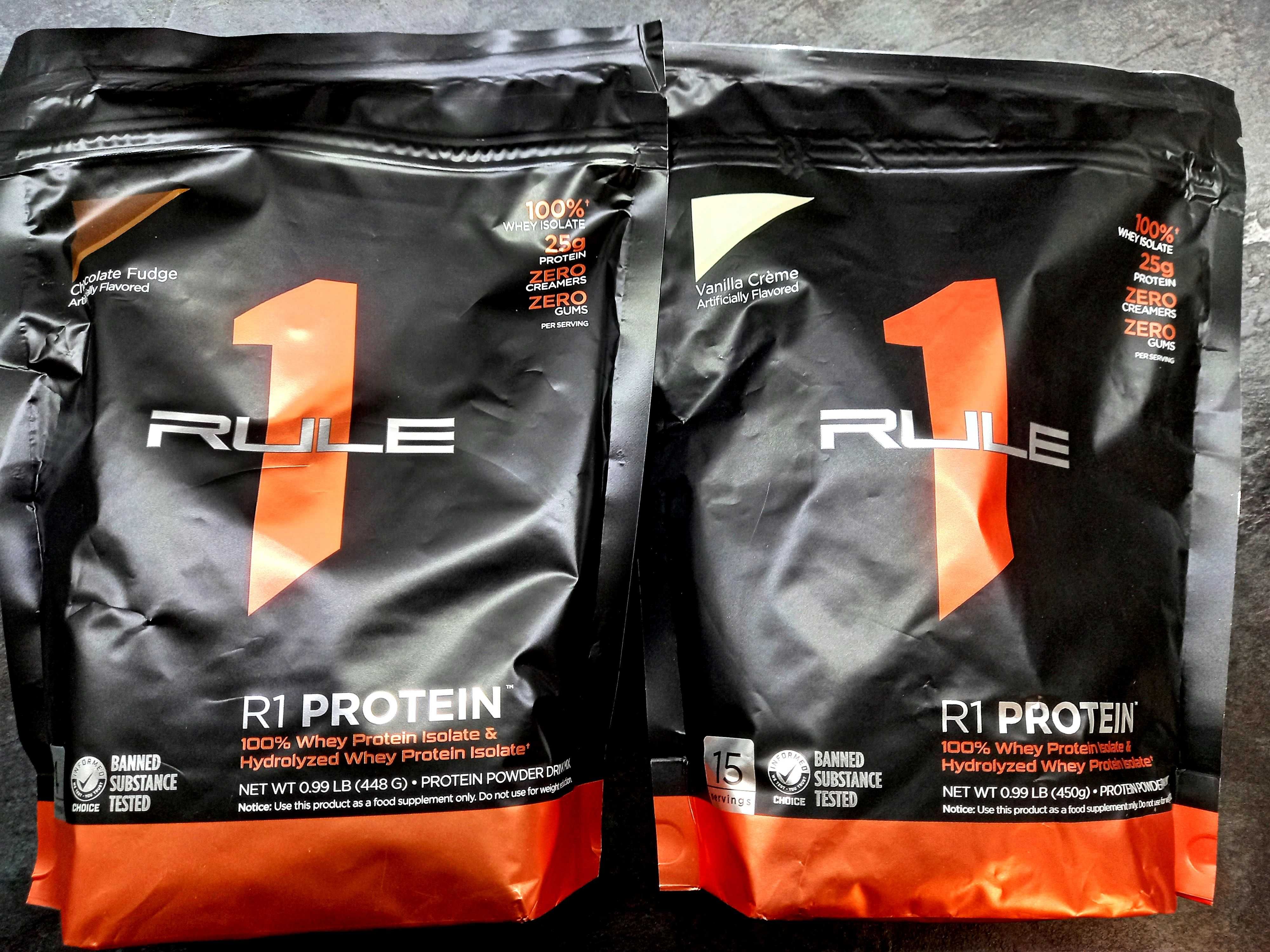 Rule 1, R1 Protein Isolate (448г), изолят + гидролизат сыворотки