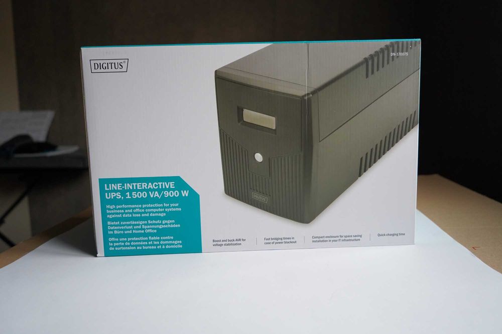 ДБЖ (UPS) Digitus Line-Interactive 1500VA/900W