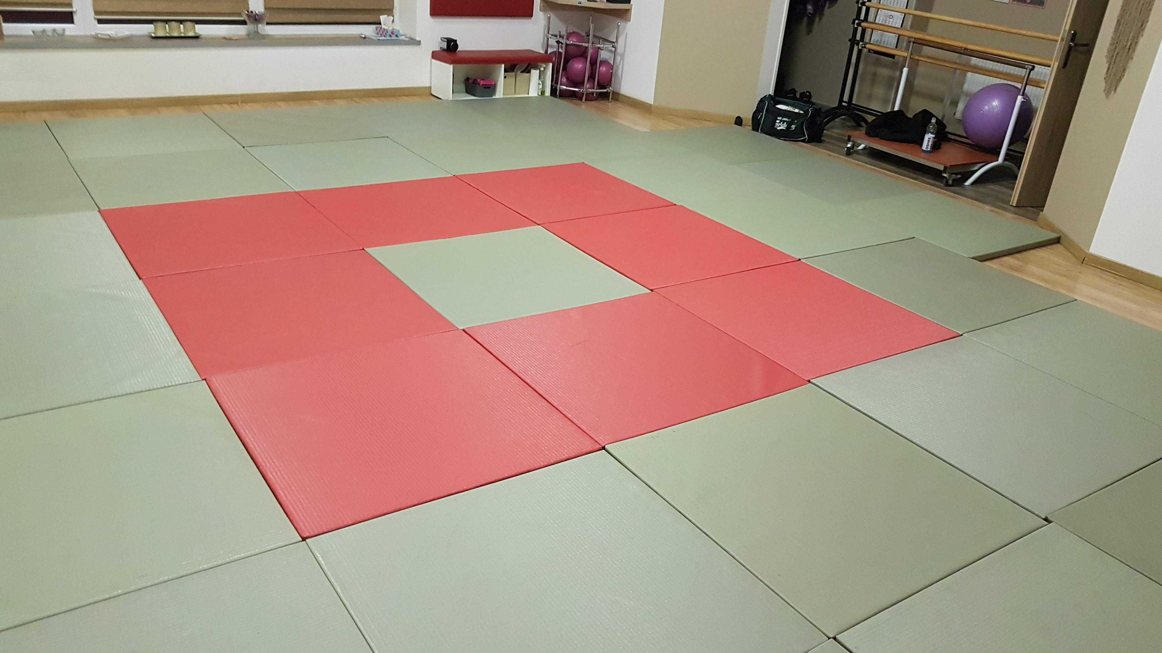 Maty judo, ju jitsu, MMA Tatami 4 cm stan dobry. 38m2 1x1m2