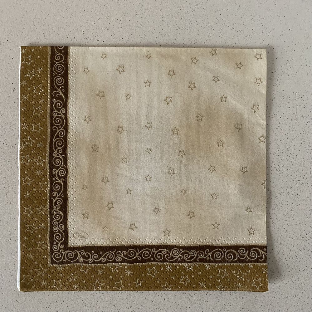 Serwerki świąteczne Almi decor 33x33 -4 opakowań