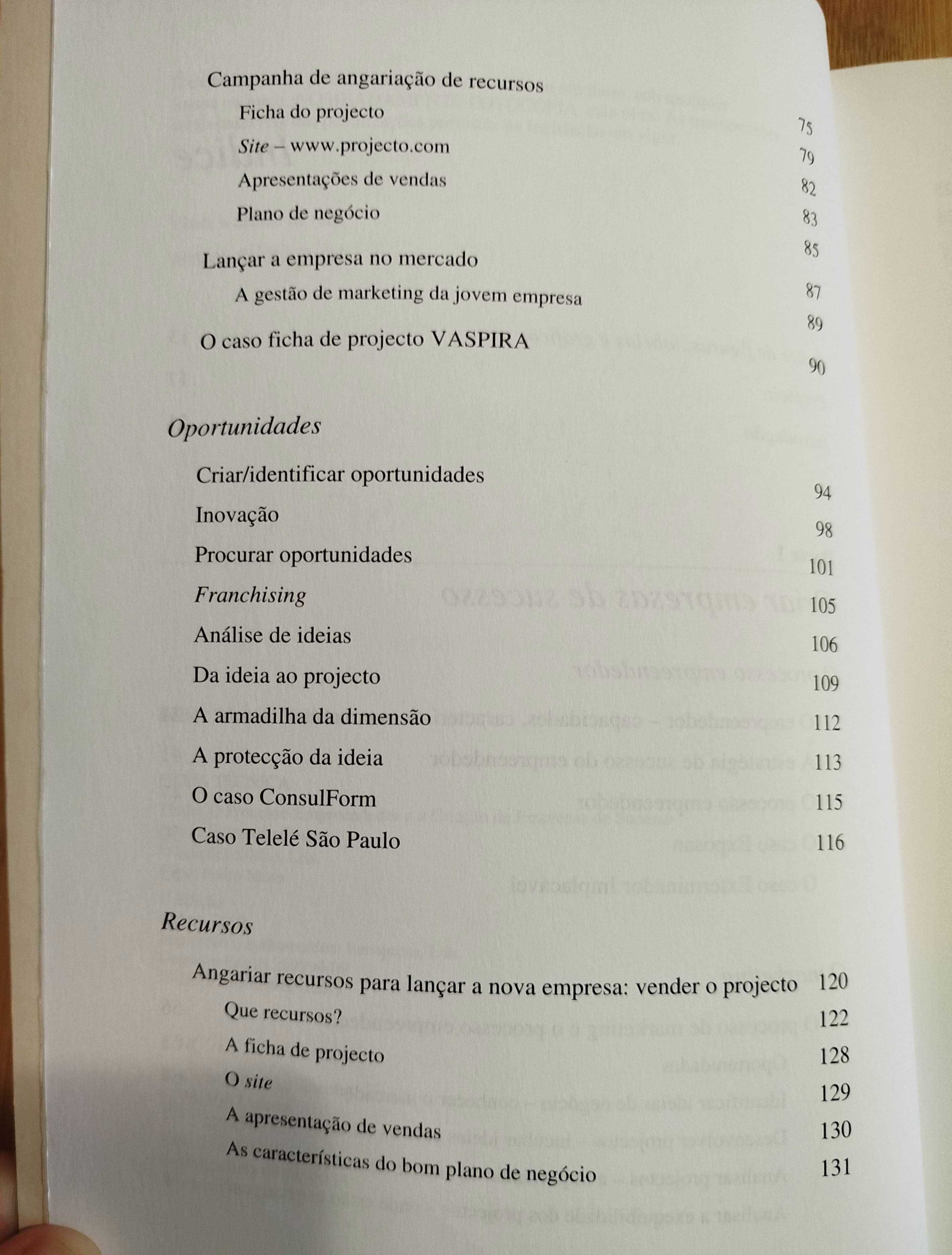 O Processo Empreendedor e a Criação de Empresas de Sucesso F.  Gaspar
