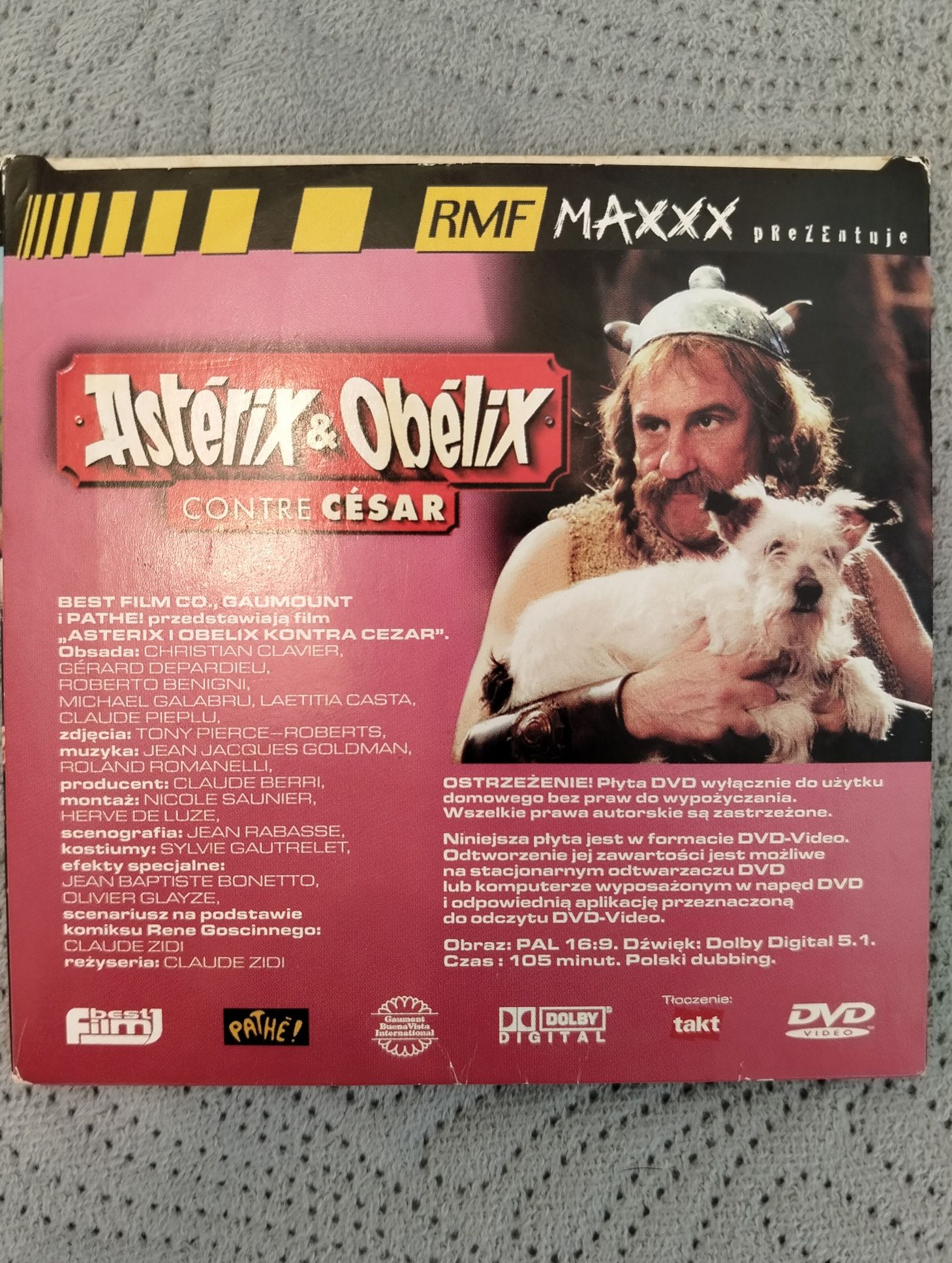 "Asterix i Obeliks kontra Cezar" DVD