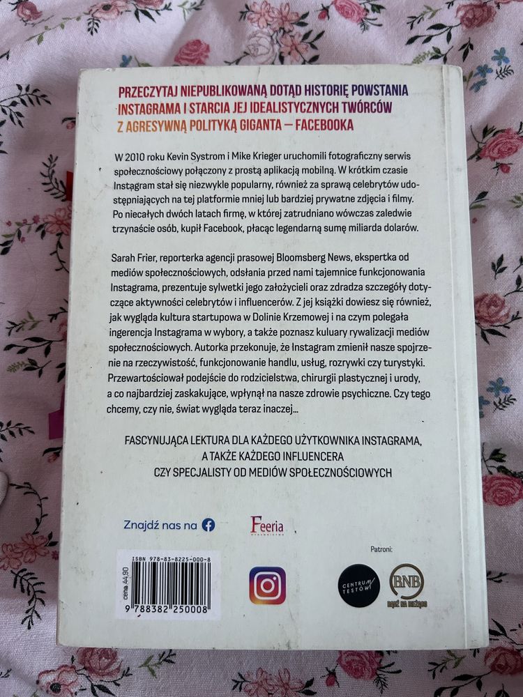 Książka Instagram bez filtra. Historia od środka