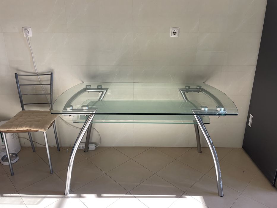 Mesa vidro temperado