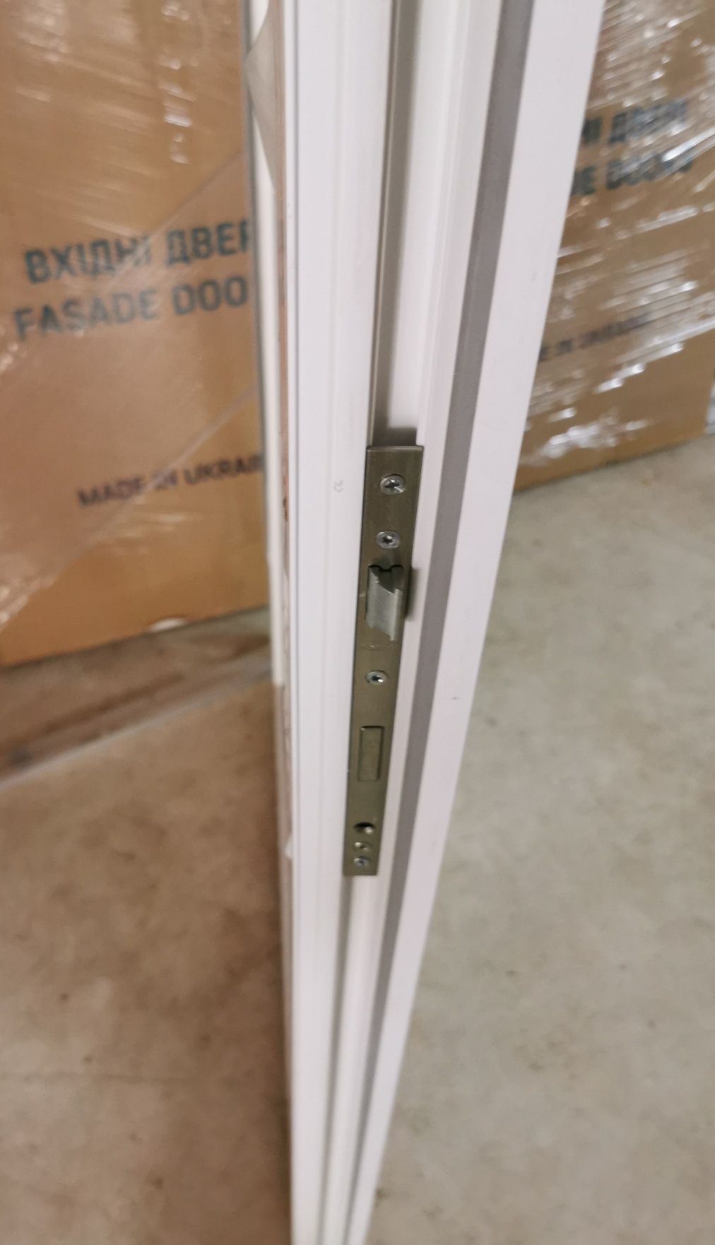 Drzwi PCV 90x200 100x200 Plastikowe nowe wejściowe garażowe sklepowe