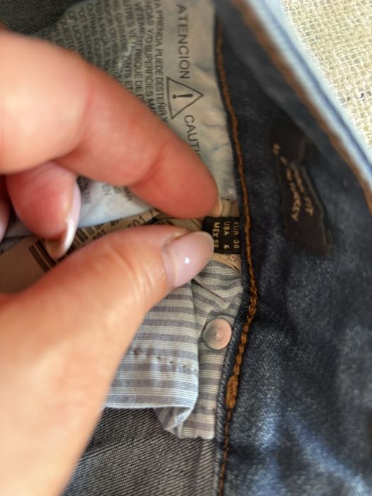 Jeansowe spodnie rurki massimo dutti uniwersalne