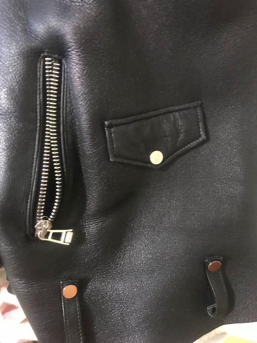 Зимова куртка,кожана