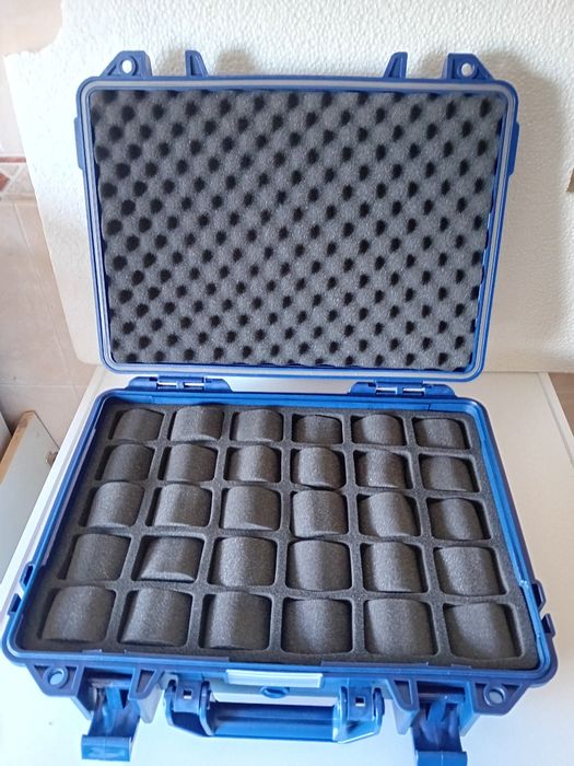 Mala Anti Choque 30 Relógios Omega Citizen Rolex  Hamilton Breitling