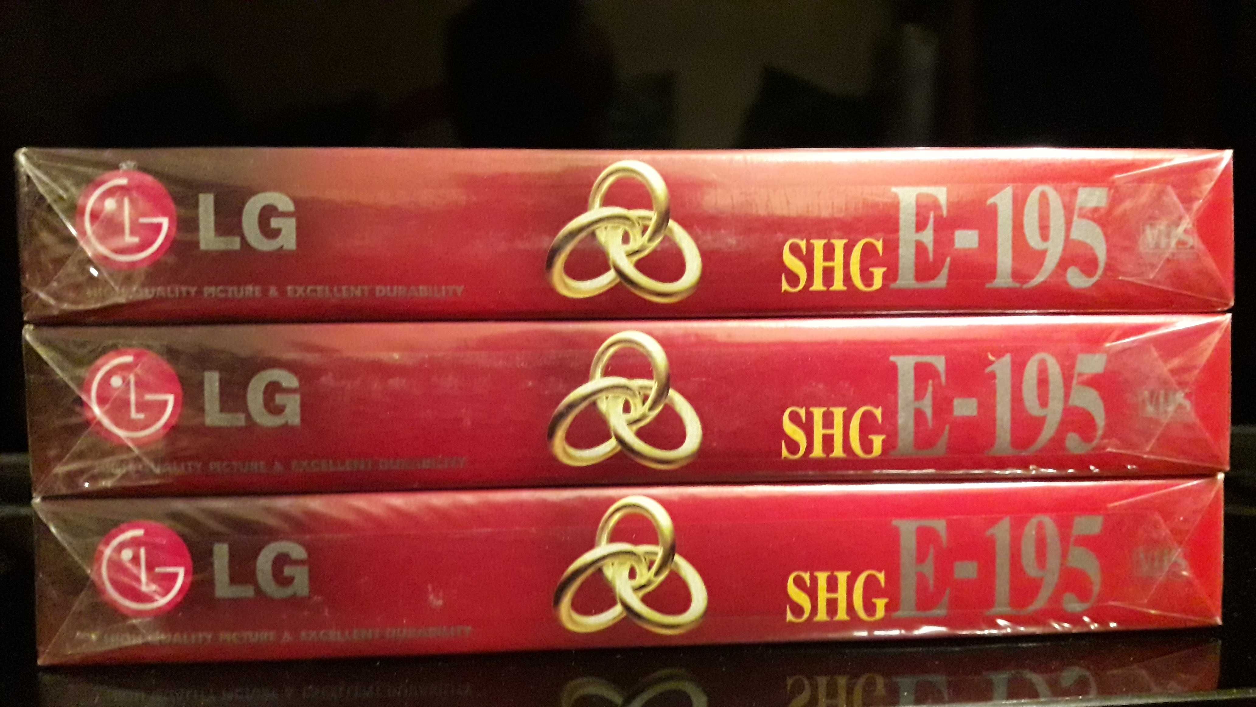 Видеокассеты VHS LG SHG E-195
