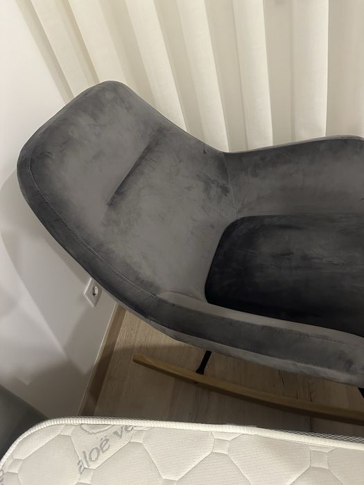 Vendo cadeirão cinza