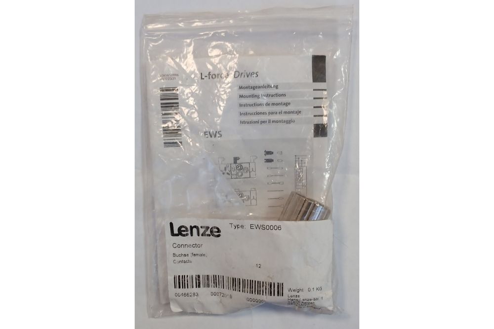 System Lenze EWS0006 złącze/gniazdo