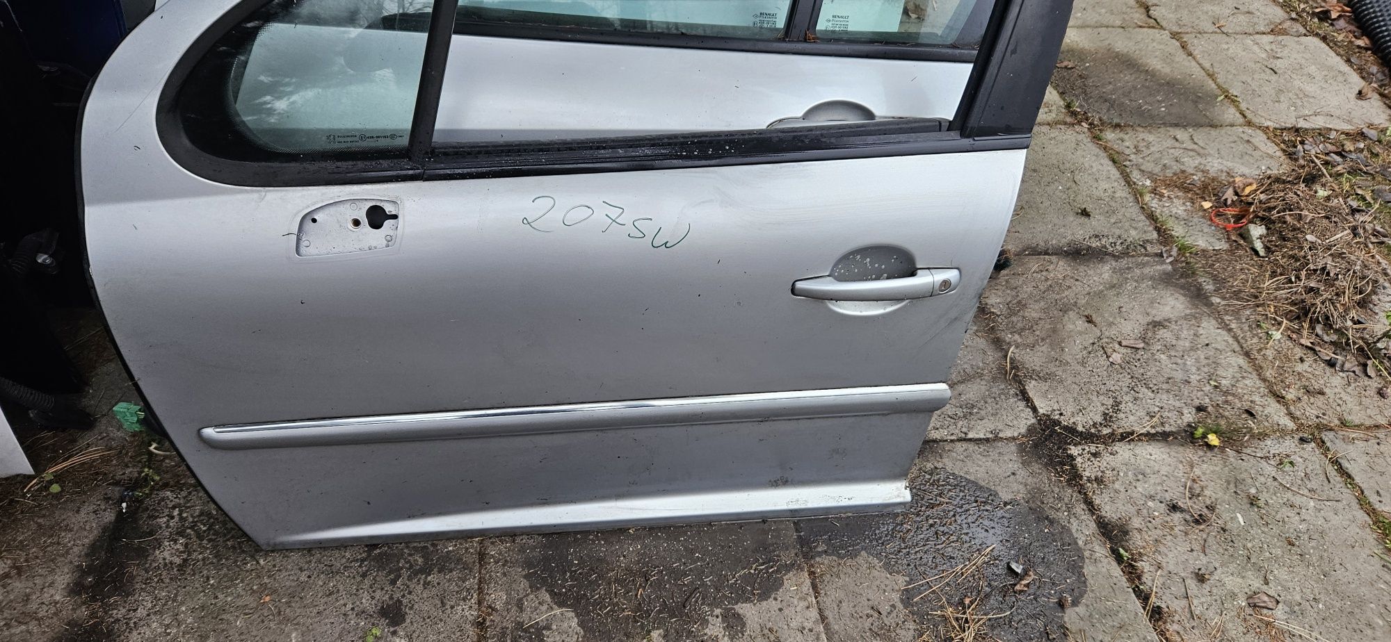 Peugeot 207sw Drzwi Przód Lewy