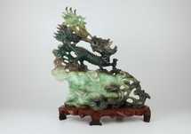 Escultura da China (Jade ? / Jadeite ?) - Ref 1
