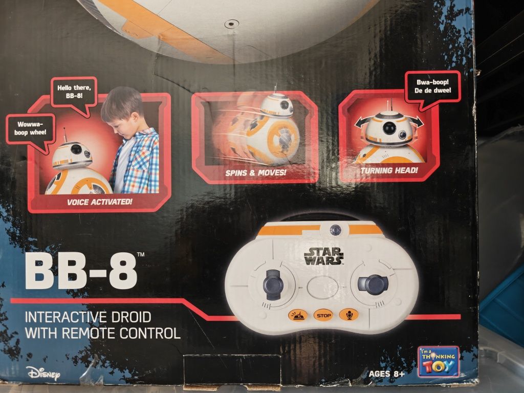 Robô StarWars BB8 Grande