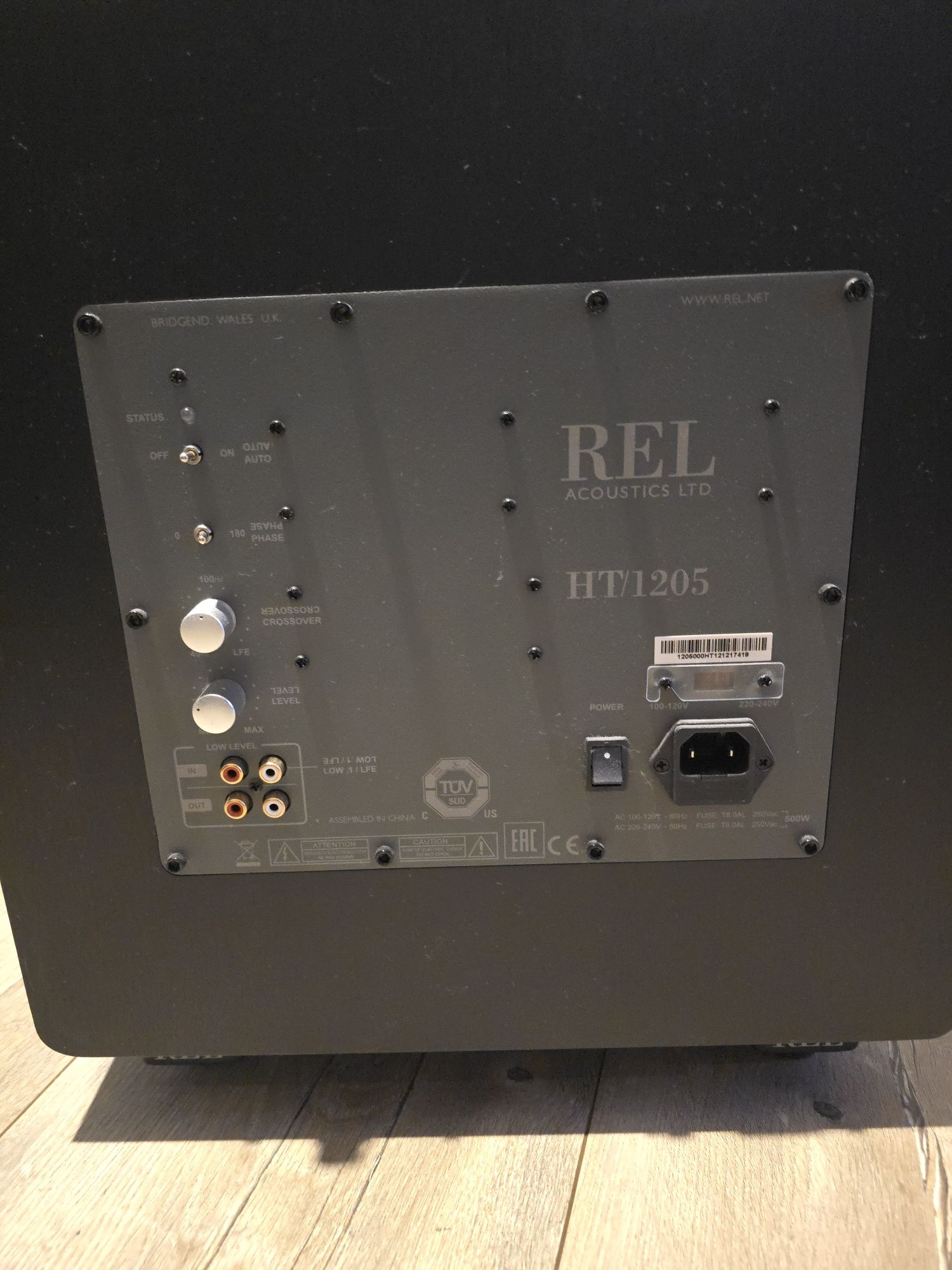 Rel 1205 subwoofer aktywny