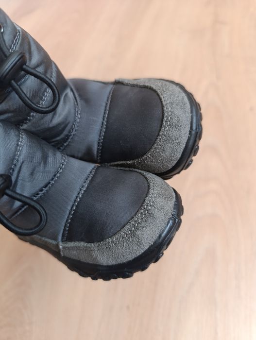 Buty zimowe śniegowce 21 Falcotto Naturino czarne szare jak nowe