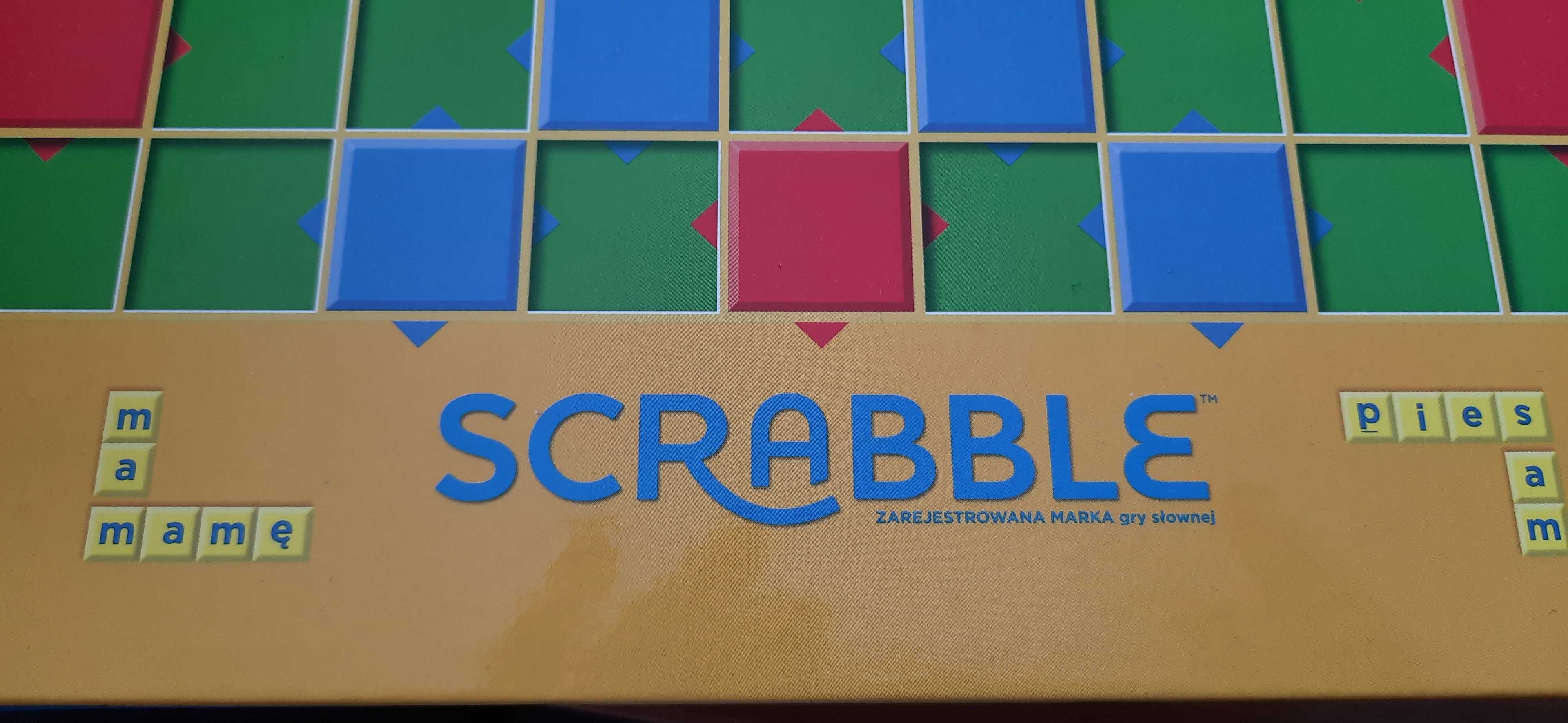 Gra dwustronna dla dzieci SCRABBLE JUNIOR