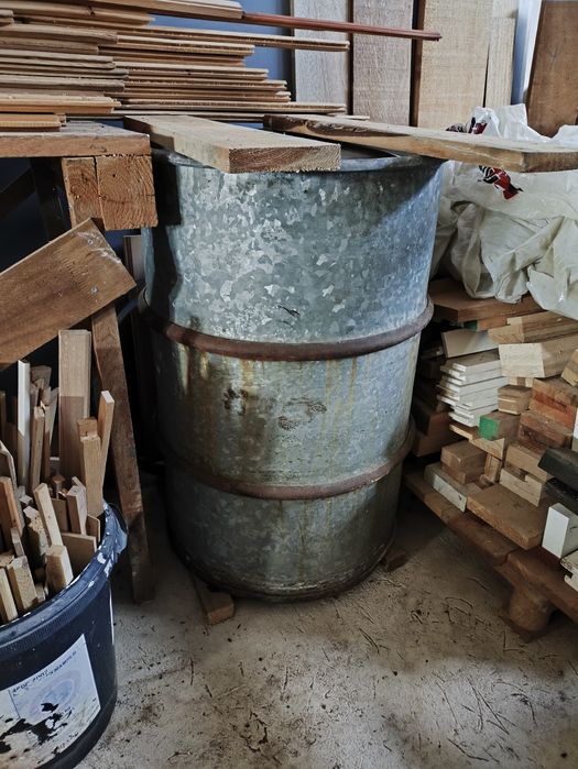 Beczka ocynkowana 200 litry